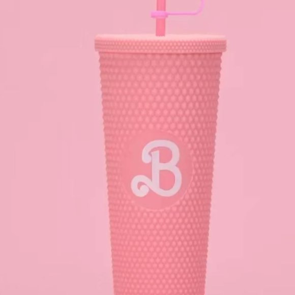 Studded Tumbler With Lid And Straw - Picture 4 of 4